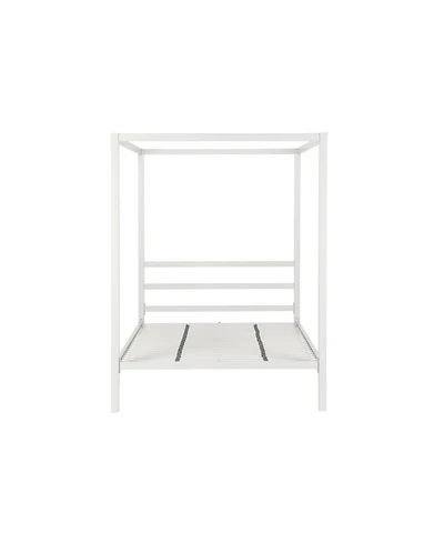 EveryRoom Cara Metal Canopy Bed, Full Size