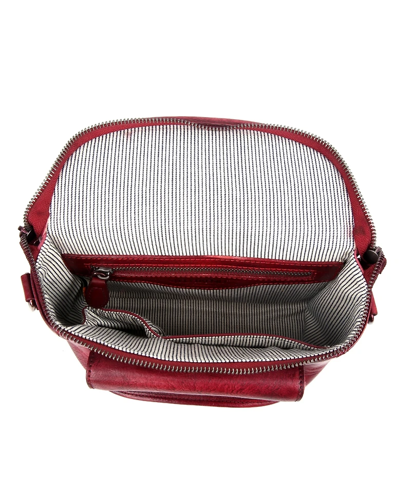 Old Trend Isla Leather Crossbody Bag