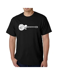 La Pop Art Men's Word T-Shirt - Don't Stop Believin
