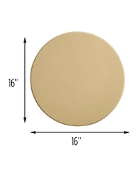 Honey Can Do 16" Round Non-Cracking Pizza Stone