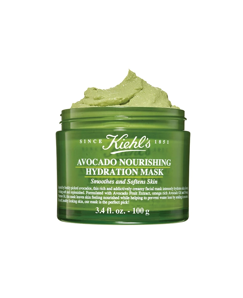 Kiehl's Since 1851 Avocado Nourishing Hydration Mask, 3.4-oz.