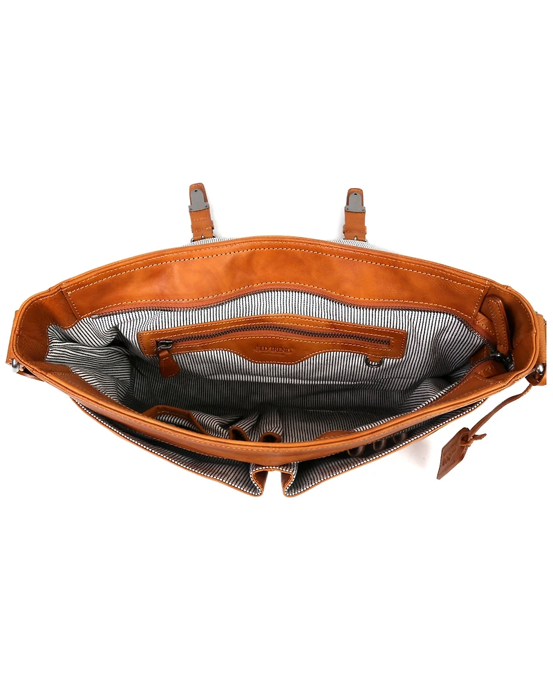 Old Trend Women's Genuine Leather Moonlight Messenger Bag