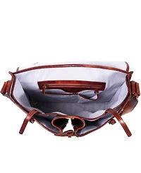 Old Trend Speedwell Leather Messenger Bag