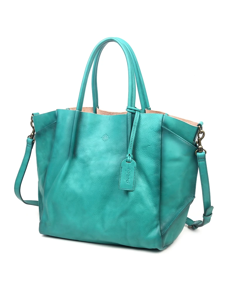 Old Trend Women's Genuine Leather Sprout Land Tote Bag