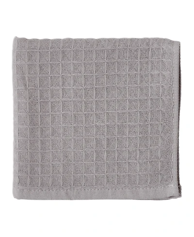 Uchino Waffle Twist 100% Cotton Washcloth, 13" x