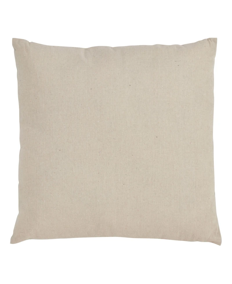 Saro Lifestyle Tropical Turtle Printed Decorative Pillow, 18" x 18"