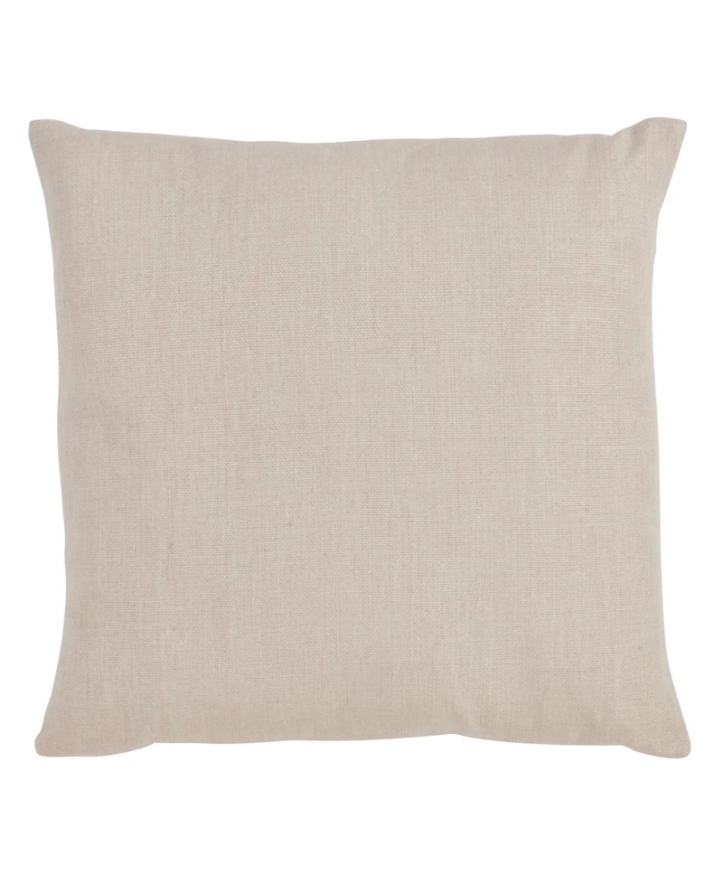 Saro Lifestyle Eucalyptus Printed Decorative Pillow, 18" x 18"