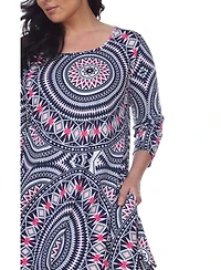 White Mark Plus Maji Tunic