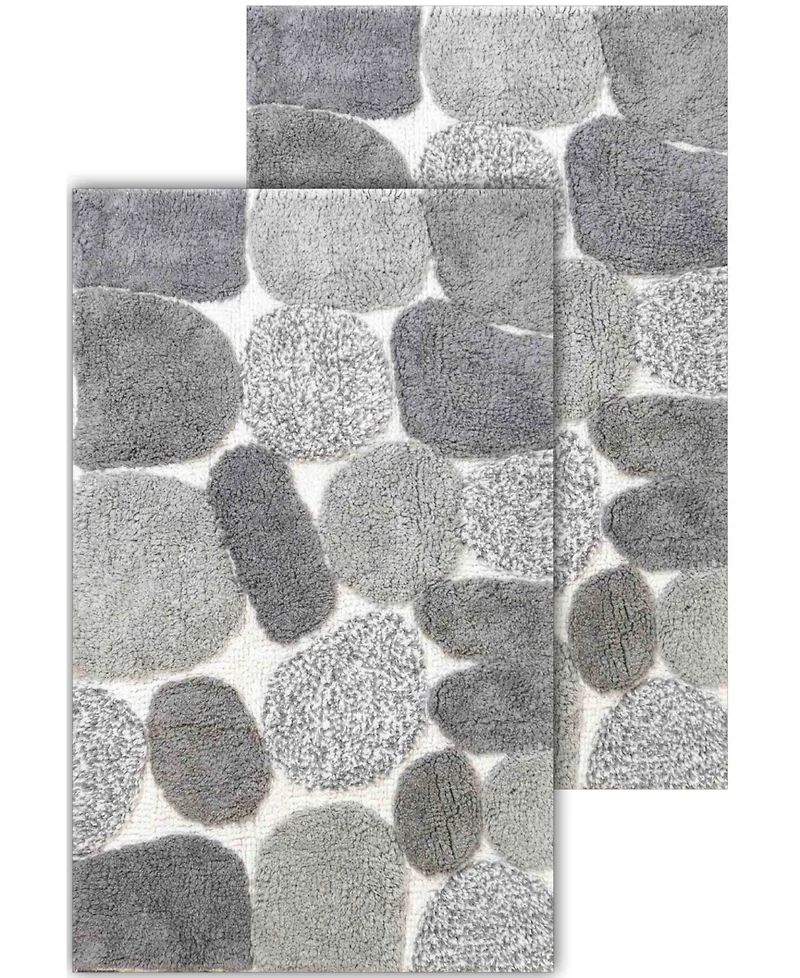 Chesapeake Pebbles 2-Pc. Bath Rug Set