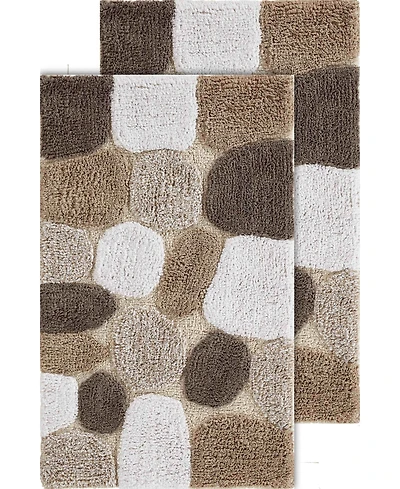 Chesapeake Pebbles 2-Pc. Bath Rug Set