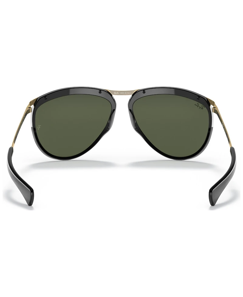 Ray-Ban Olympian Aviator Sunglasses, RB2219 59