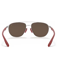 Ray-Ban Men's Polarized Sunglasses, RB3659M Scuderia Ferrari Collection 57
