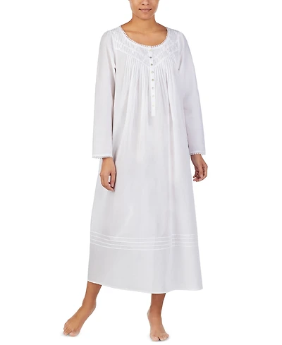 Eileen West Cotton Pintuck Ballet Nightgown