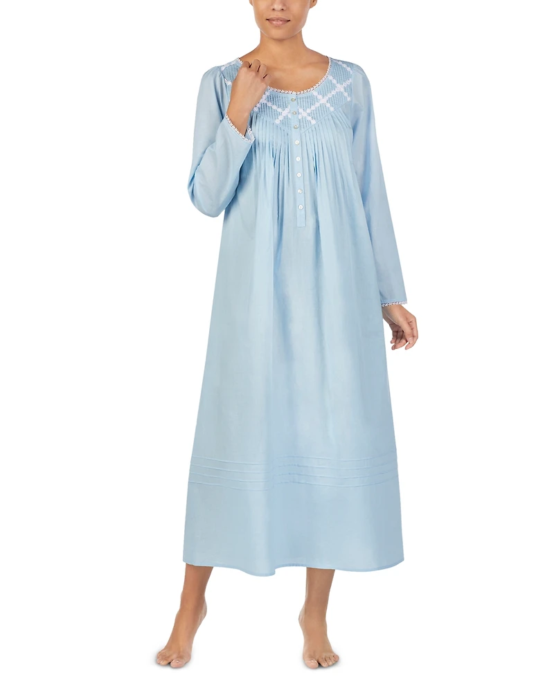Eileen West Cotton Pintuck Ballet Nightgown
