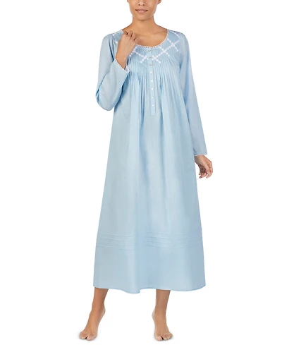 Eileen West Cotton Pintuck Ballet Nightgown