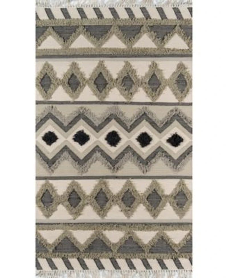 Novogratz Indio Ind 4 Sage Area Rug Collection