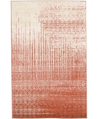 Bayshore Home Lyon Lyo2 Red Area Rug Collection