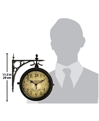 Infinity Instruments Round Wall Clock