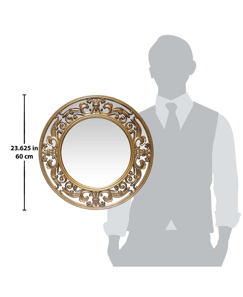 Infinity Instruments Round Wall Mirror