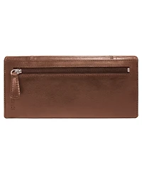 Mancini Casablanca Collection Rfid Secure Ladies Trifold Wallet