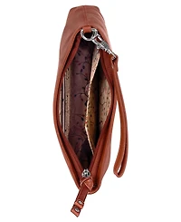 Mancini Casablanca Collection Rfid Secure Ladies Wristlet