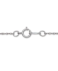 Cultured Freshwater Pearl (6-7 mm) and Diamond Accent Pendant in Sterling Silver