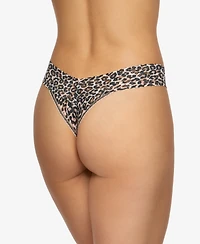 Hanky Panky Original-Rise Printed Lace Thong
