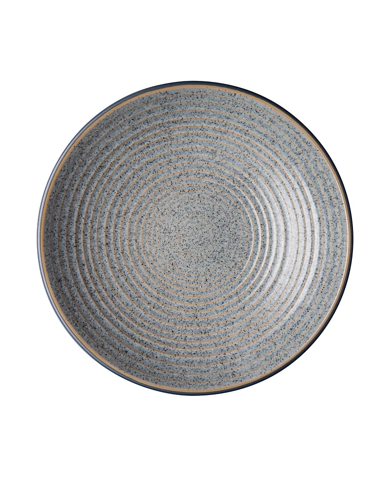 Denby Studio Grey Medium Ridged Bowl