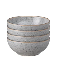 Denby Studio Grey 4 Piece Cereal Bowl Set