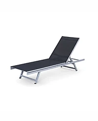 CorLiving Weather Resistant Reclining Patio Lounger