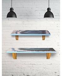 Tx Usa Corporation Agate Wall Shelf 24