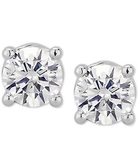Gia Certified Diamond Stud Earrings 1 2 2 Ct. T.W. In 14k Gold
