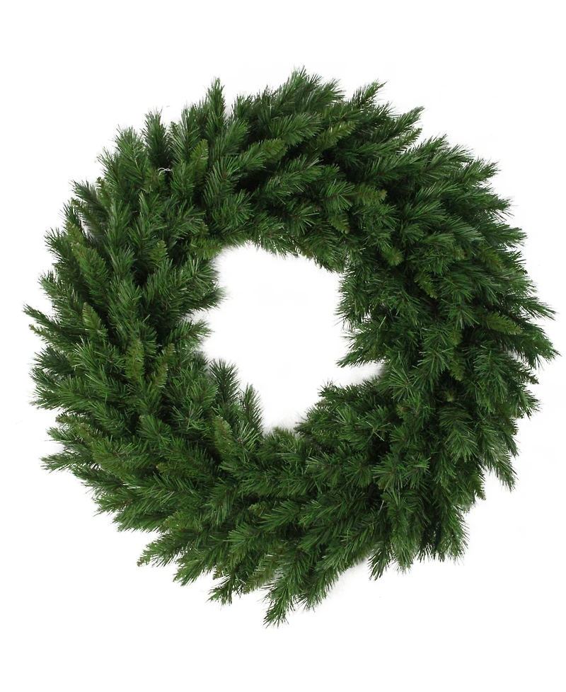 Northlight 24" Lush Mixed Pine Artificial Christmas Wreath - Unlit