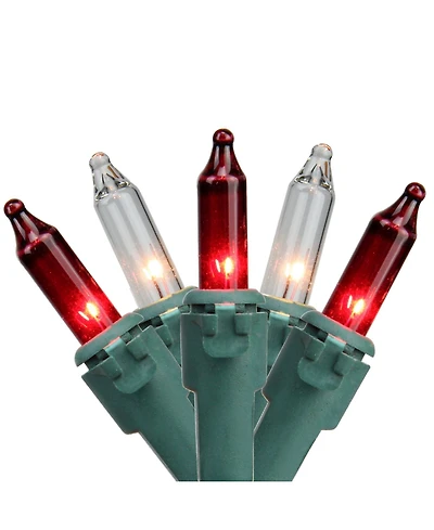 Northlight Set of Clear Mini Christmas Lights 2.5" Spacing