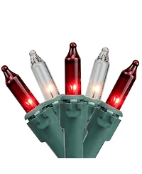 Northlight Set of Clear Mini Christmas Lights 2.5" Spacing