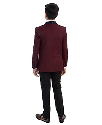Perry Ellis Big Boy's 5-Piece Slim Fit Shawl Tuxedo Set