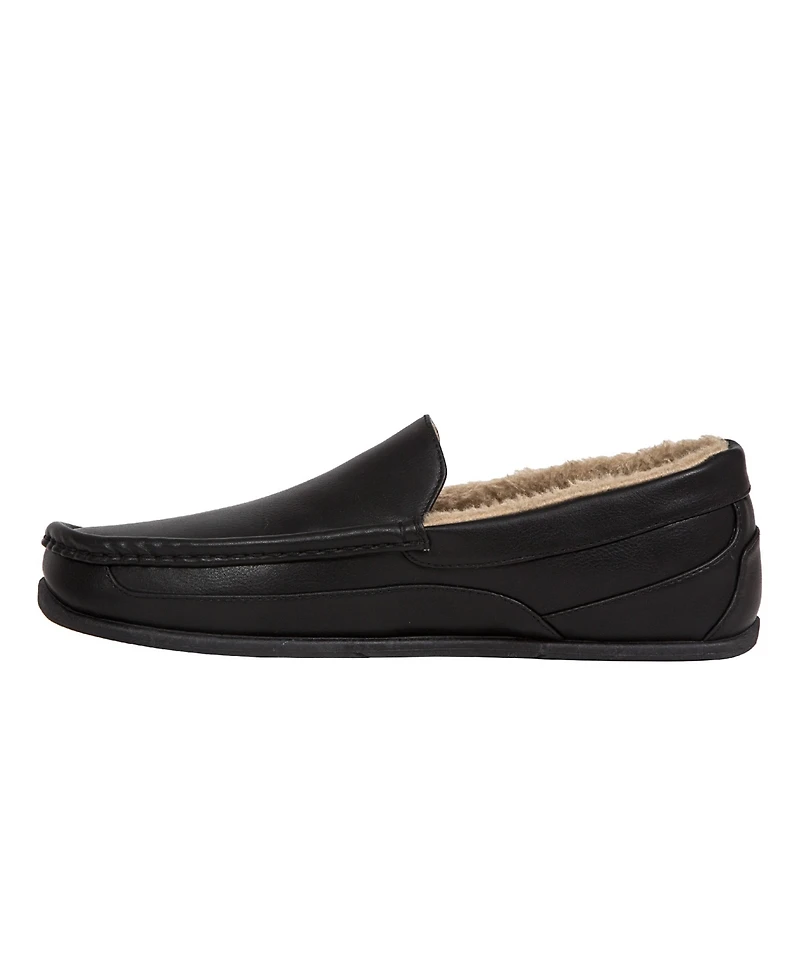 Deer Stags Slipperooz Men's Spun Indoor Outdoor S.u.p.r.o. Sock Cozy Moccasin Slipper