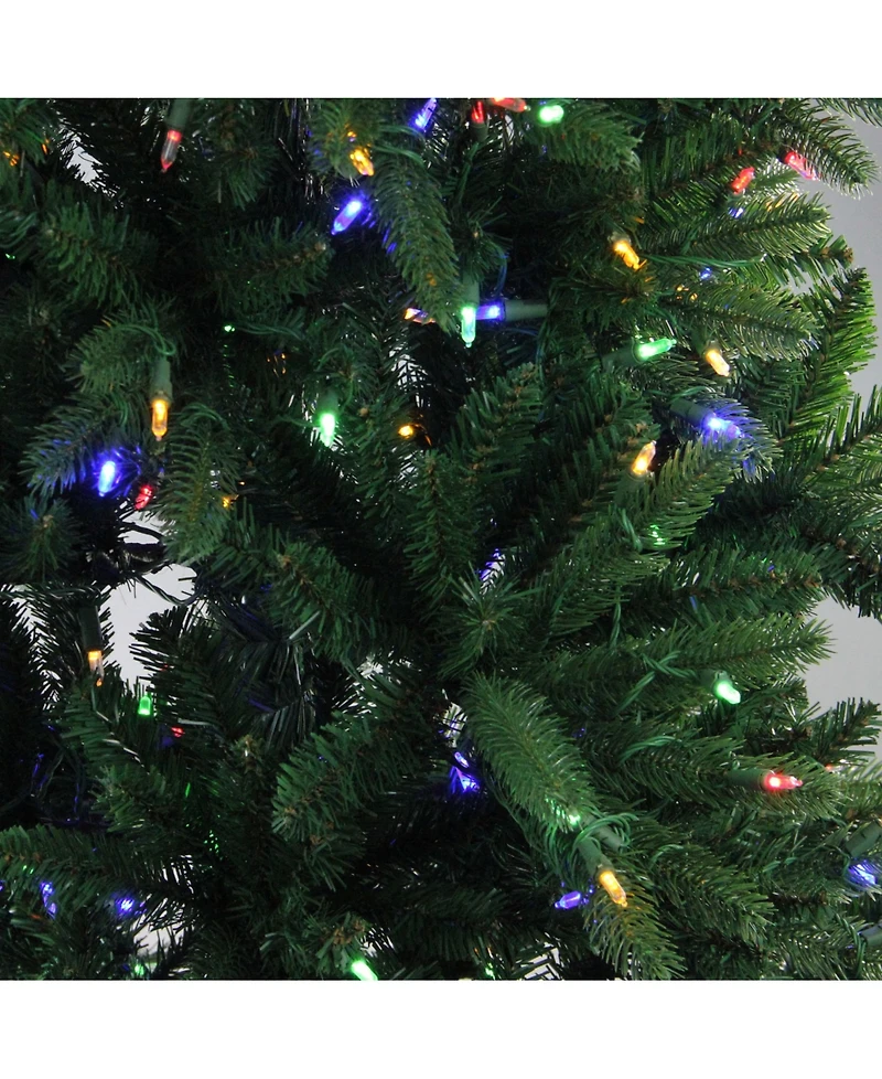Northlight 9' Pre-Lit Led Instant Connect Noble Fir Artificial Christmas Tree - Dual Lights
