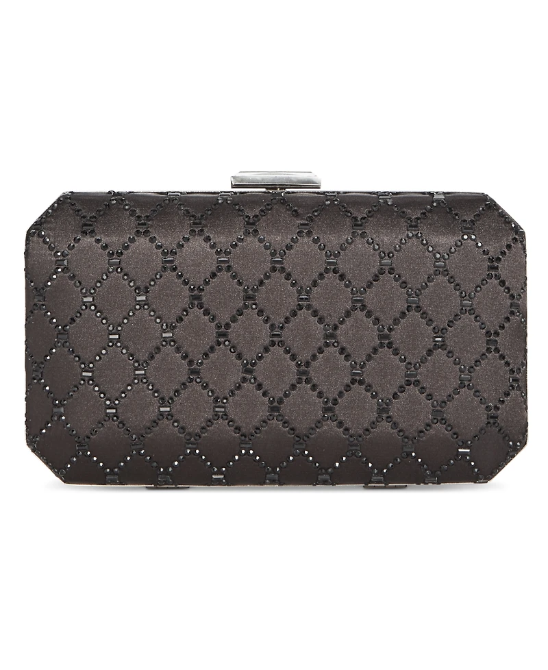 I.n.c. International Concepts Sasha Satin Sparkle Clutch