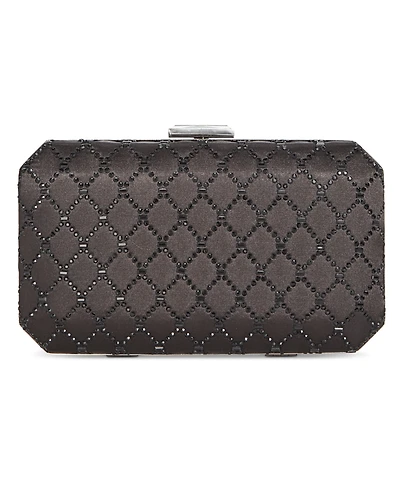 I.n.c. International Concepts Sasha Satin Sparkle Clutch
