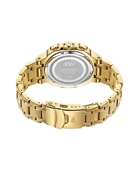 Jbw Men's Diamond (1/5 ct. t.w.) Watch in 18k Gold-plated Stainless-steel Watch 48mm