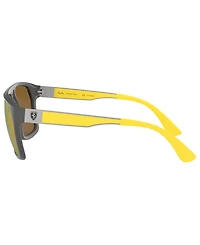 Ray-Ban Men's Polarized Sunglasses, RB4309M Scuderia Ferrari Collection 60