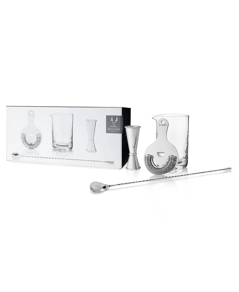 Viski Barware Tool Set, 4 Piece