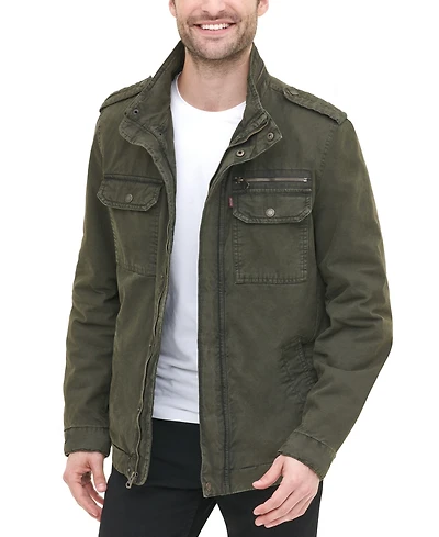 Levi's Men's Cotton Zip-Front Jacket