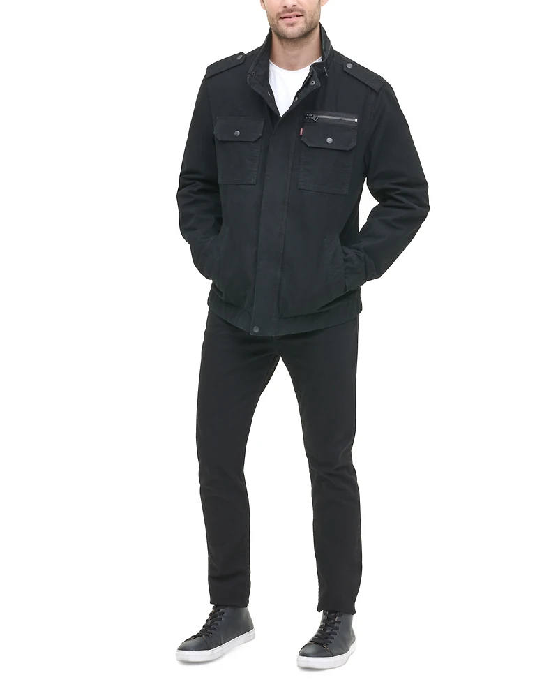 Levi's Men's Cotton Zip-Front Jacket