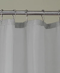 Spa 251 Waffle Complete Shower Curtain With Detachable Liner, 70" x 72"