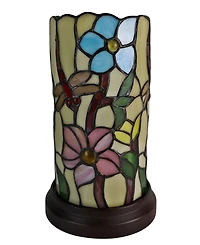 Amora Lighting Tiffany Style Dragonfly Mini Table Lamp