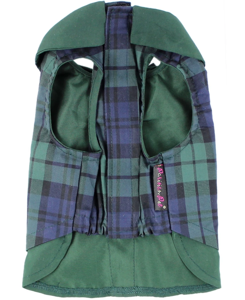 Parisian Pet Scottish Tuxedo Green Plaid