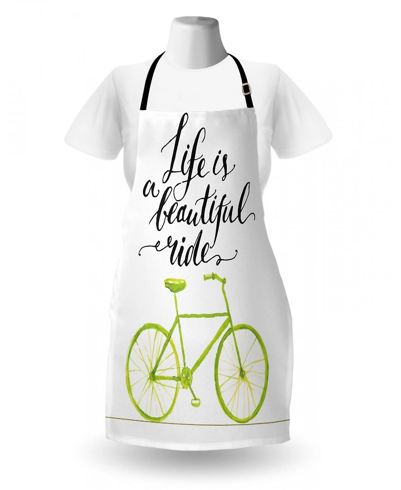 Ambesonne Bicycle Apron
