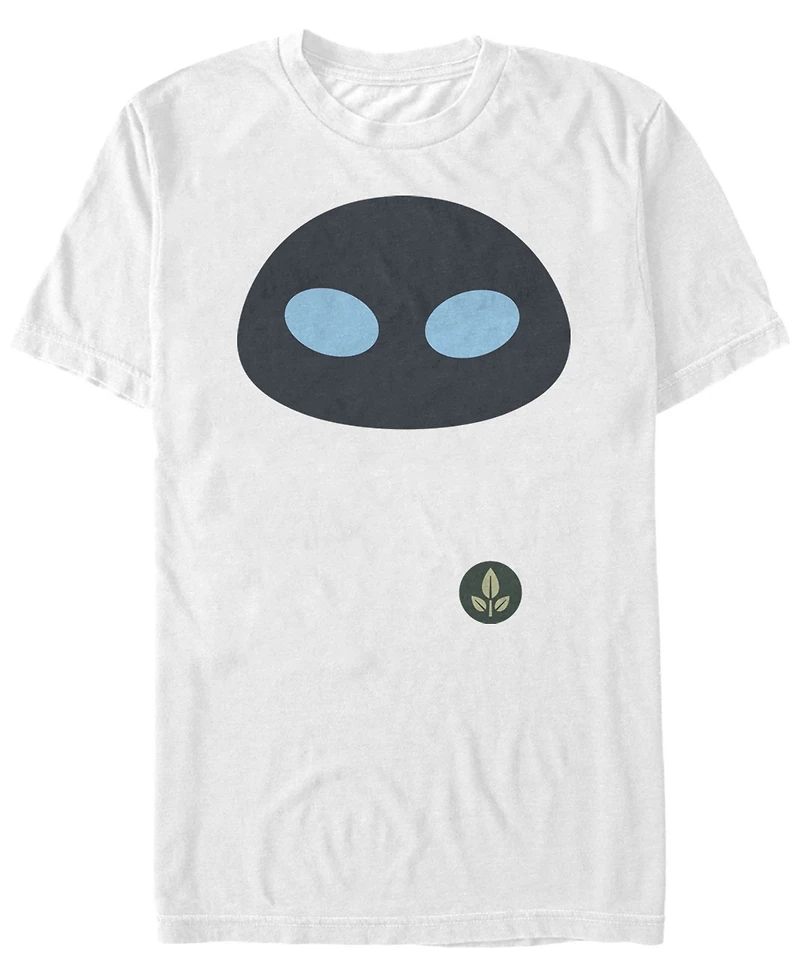 Disney Pixar Men's Wall-e Eve Big Face Costume Short Sleeve T-Shirt